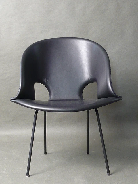 W. Knoll Sessel 350  Leder 1952 / 1953 von A. Votteler