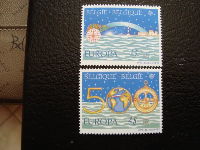 Belgien - Briefmarke Yvert Und Tellier Europa N° 2454 2455 N Belgium