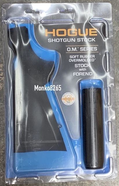 HOGUE 08732 Rubber Overmolded Stock and Forearm 12" LOP for Remington 870 12GA