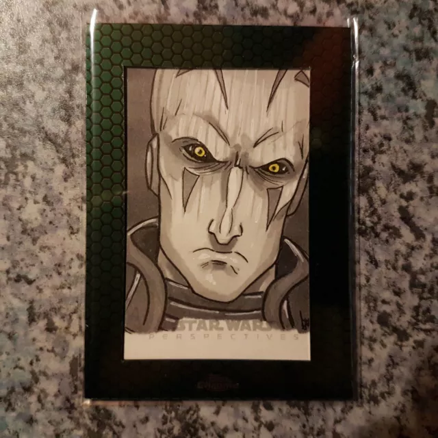Topps Star Wars Chrome Perspectives Sketch Card Trading Card 2015