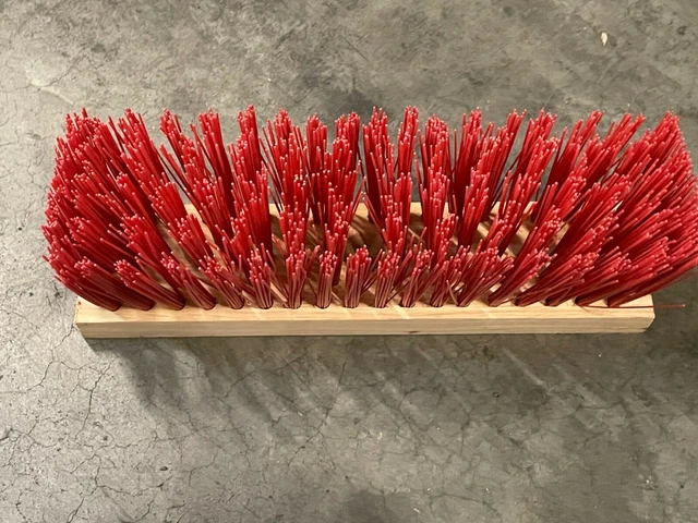 12" Heavy Polypropylene Street Broom Head
