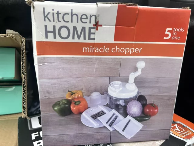 Kitchen + Home Miracle Chopper 5 In 1 Food Chopper - As Seen On Tv