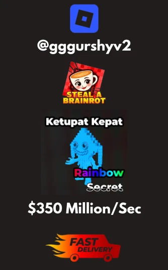 STEAL A BRAINROT | Rainbow Ketupat Kepat | FAST DELIVERY! | *Read