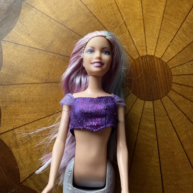 Barbie Fairytopia Mermaidia Mermaid Doll w/ Purple Hair