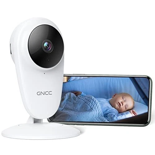 GNCC Camera Surveillance WiFi Interieur Caméra IP WiFi sans Fil avec 2.4Ghz H...