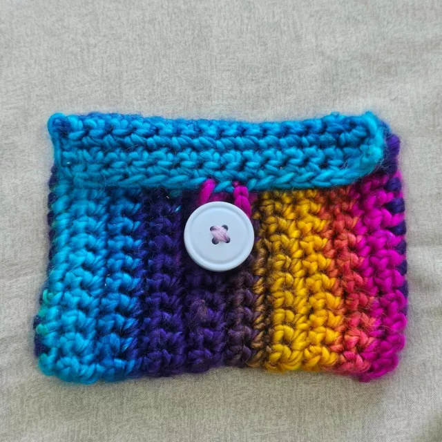 Handmade Crocheted Envelope Bag
