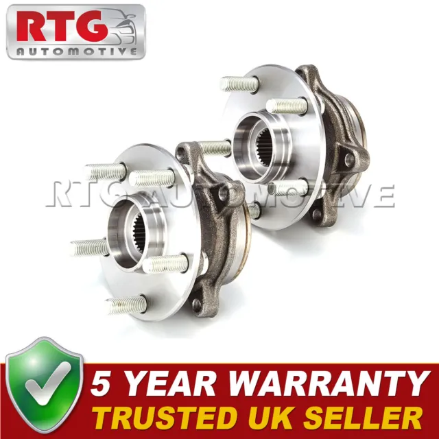 2x Front Wheel Hub + Bearing Assembly for CT 2010-2019 Prius 2009-2015