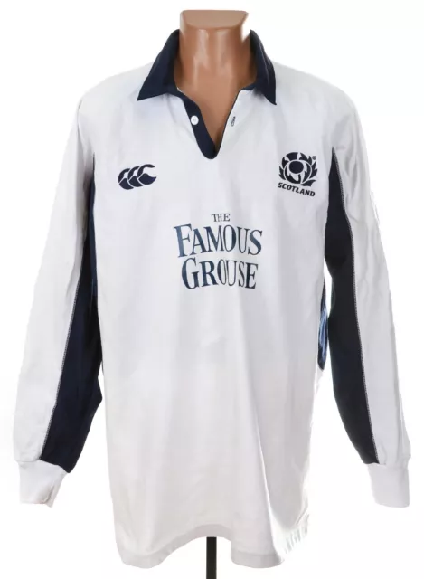 Scotland Rugby Union Shirt Jersey Canterbury Size Xxl Famous Grouse