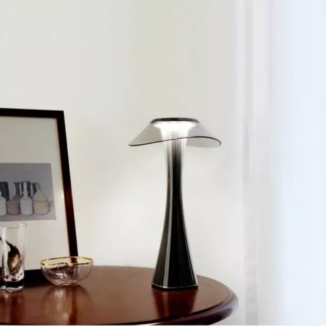 Lampe De Table LED Tactile Rechargeable USB Lumière De Chevet Eclairage Design