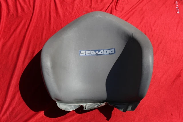 Seadoo Jet Boat Speedster Challenger Front Bucket Seat Back Cushion Gray
