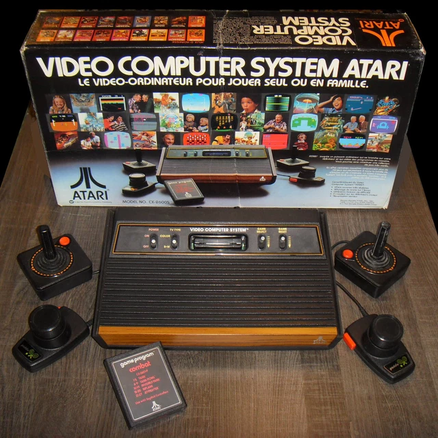 TBE :: PAL 6 switchs ... Console ATARI VCS 2600 Woody en boite 7 jeux arcade LOT EUR 800,00 - FR