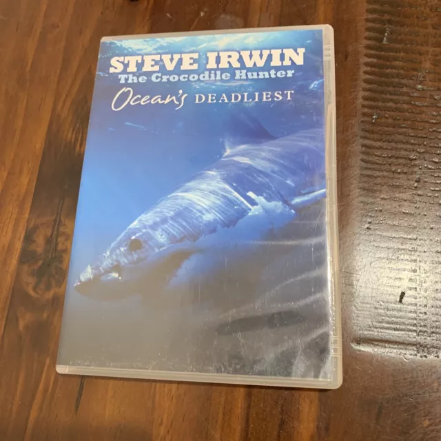 OCEAN'S DEADLIEST STEVE Irwin DVD Crocodile Hunter ' His last ever