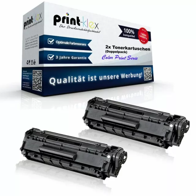 2x cartucce toner laser per cartuccia laser 85A - serie stampa a colori