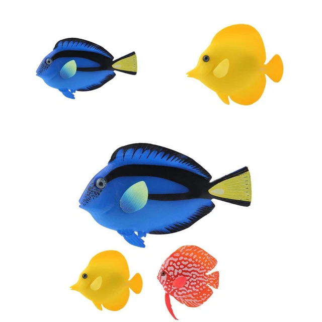 Fish Simulation Decor Underwater Ornament Luminous Fish Tank