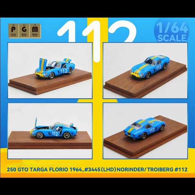 PGM 1 64 FERRARI 250 GTO Targa Florio 112 1964 Racing Car Diecast Car pgm-1-64-ferrari-250-gto-targa-florio-112-1964-racing-car-diecast-car