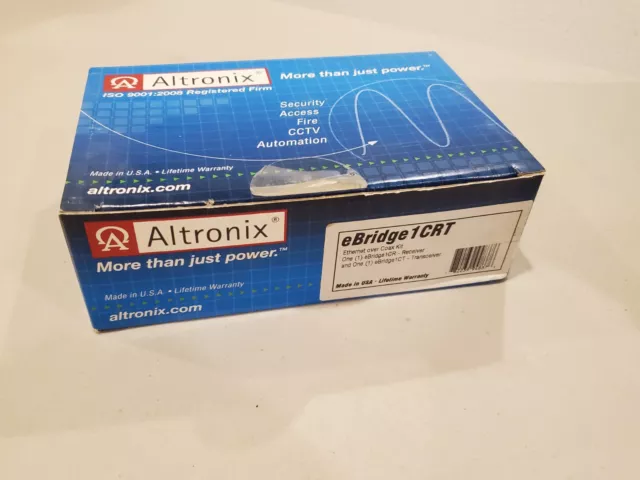 Altronix eBridge 1CRT - EoC Single Port Adapter Kit