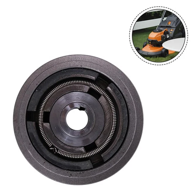 Poulie D’embrayage Simple 12,7 Cm Pour Compacteurs Wacker VP1340 VP1350 VP1750 – Compatible Moteurs GX160/GX200 (vilebrequin 34 Mm)