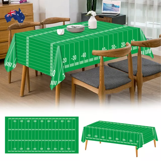 AU Standard Rectangular Table Cover Party Supplies Tablecloth Sports Birthday