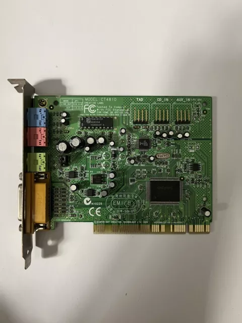 Creative Labs Sound Blaster CT4810 sound card