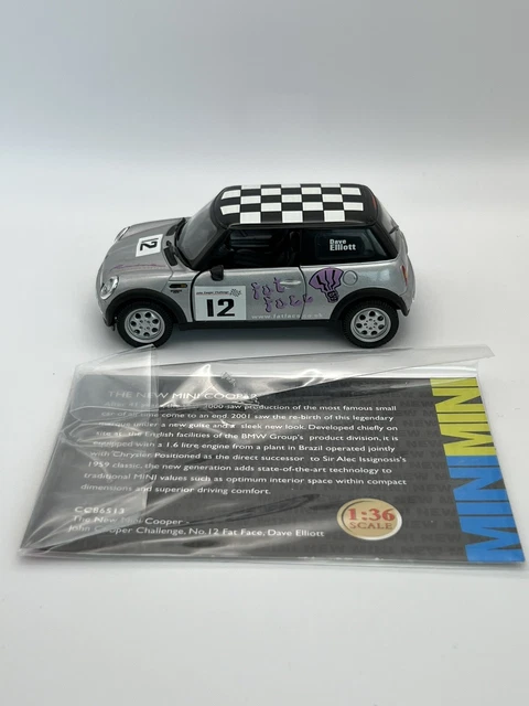 Corgi CC86513 Mini Cooper John Cooper Challenge No.12 Fat Face 1.36 Scale