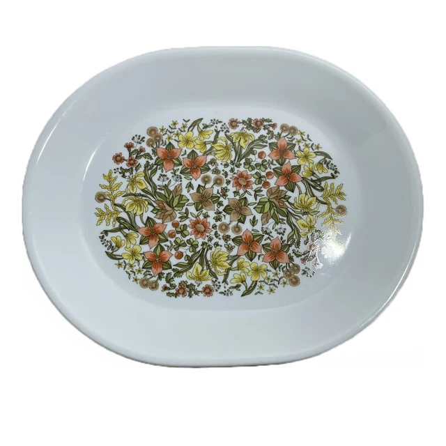 Corelle Oval Serving Platter 12"  Corning Wildflower Bouquet