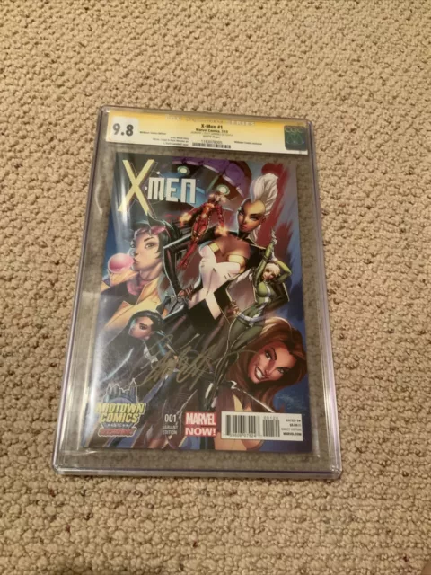 X-Men #1. J Scott Campbell Variant Cover Cgc Ss. 9.8