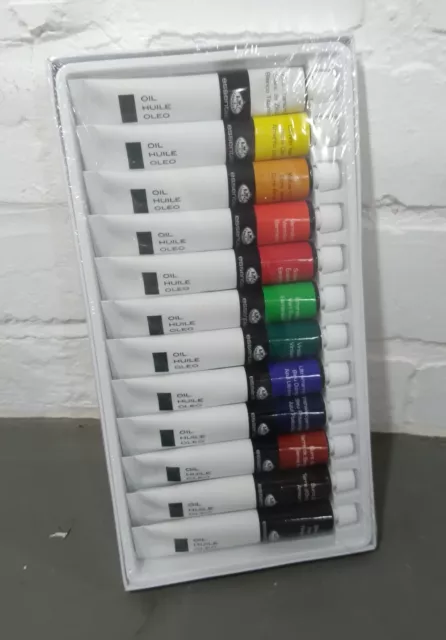 24 Piece Oil Paint Set