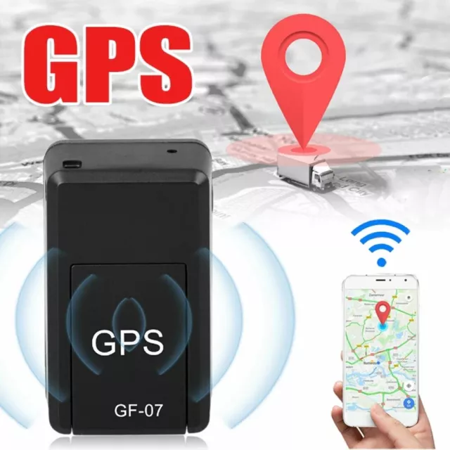 Mini GPS Tracker GF-07 Sender Echtzeit Tracking Magnetbefestigung Anti Diebstahl 3