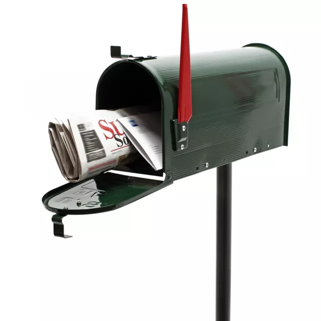 Support pour Boite aux lettres Anthracite Porte-courrier Mailbox