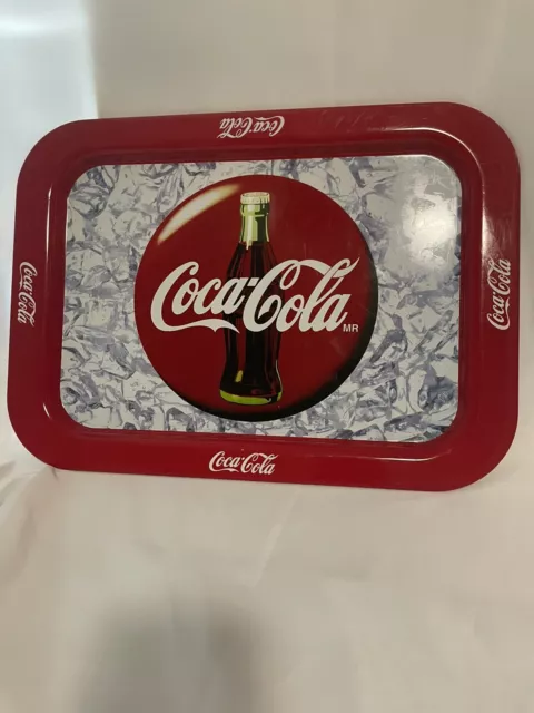 Classic Coca Cola 2000s Reproduction Serving Tray Very Good Condition
