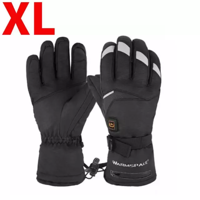 Motorrad Handschuhe Unisex Winter Thermo Handschuhe Wärmer Fahrrad Beheizba J1T9