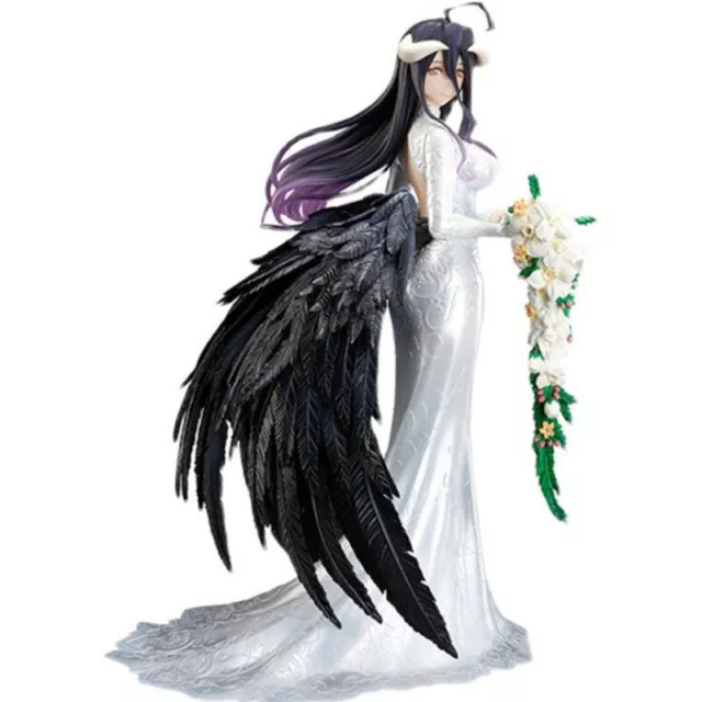 Anime Overlord Albedo Wedding Dress Ver. PVC Figur Modell Spielzeug 26cm