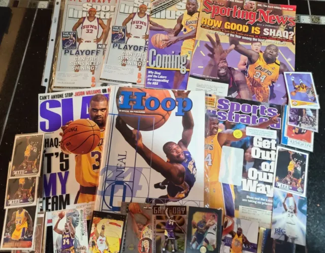 Shaquille O'Neal LA Lakers #545 NBA Sports Illustrated for Kids SI For  Kids