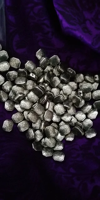 120 Silver Spacer Beads - Jewellery Making