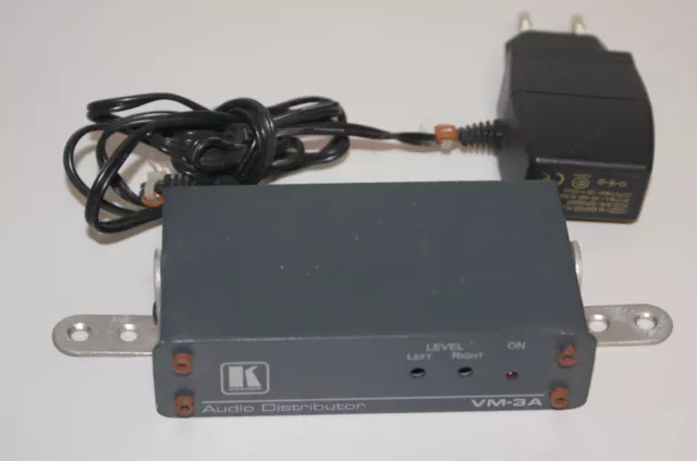 KRAMER VM-3A - Distributeur Amplificateur Audio Stéréo Symétrique 1:3