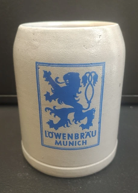 Chope à Bière Allemande Lowenbrau - Stein 1 Litre - Occasion - Munich