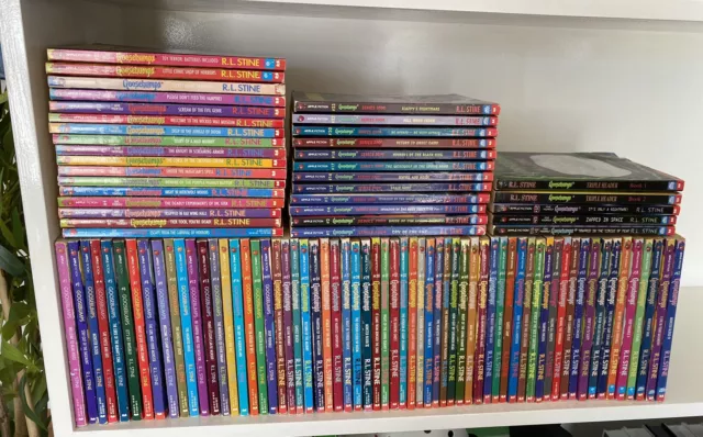 RL Stine Goosebumps Complete Set 1-62 Original 90s Books, Series 2000 & More