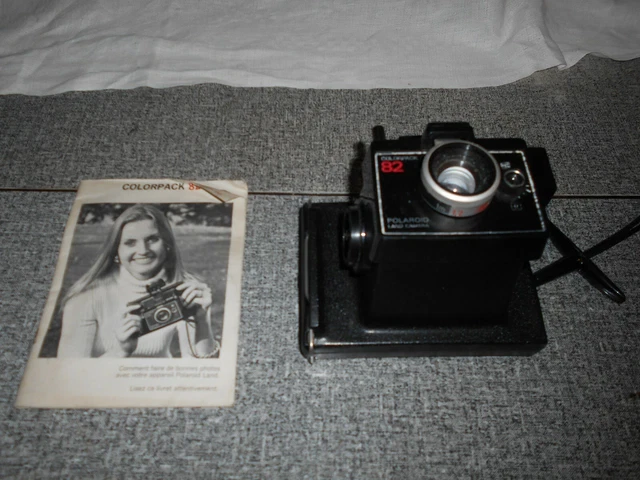 Polaroid Colorpack 82, 80 appareil photo instantané Manuel d'utilisation
