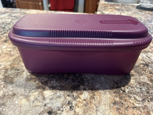 Tupperware Microwave Pasta Maker Spaghetti Cooker/Steamer/Strainer 1.9L #6775