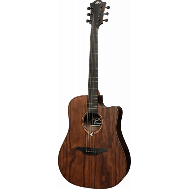 Lâg SAUVAGE-DCE - Guitare acoustique sauvage dreadnought pan coupé électro