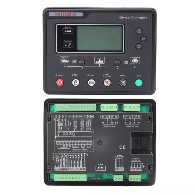 DGS6120UC Genset Controller Module Generator Setwith LCD Display For