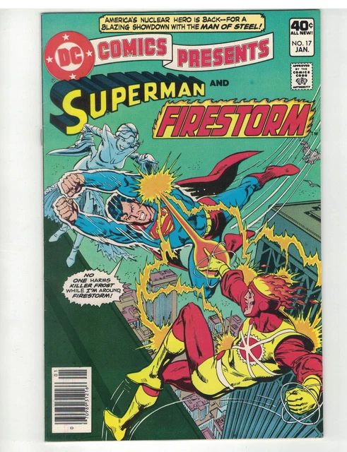 DC COMICS PRESENTS #17-18 Features Superman & Firestorm/Zatanna 1980 VF/NM & NM