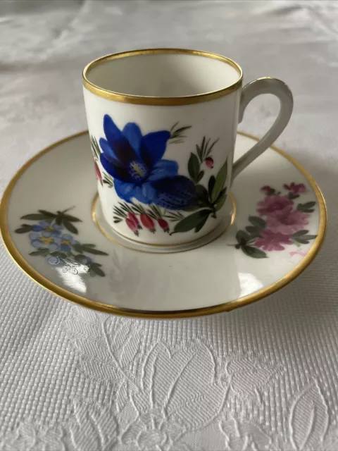 Porzellan Tasse, Handgemalt