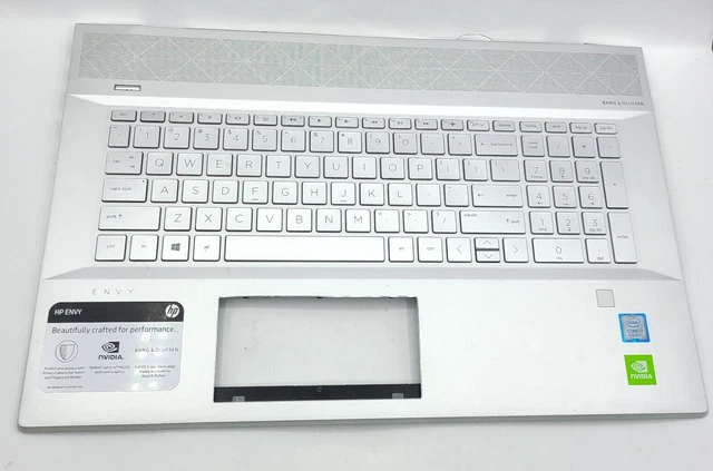 New HP Pavilion 15-cw1000 15-cw1015cl 15-cw1xxx Laptop Backlit Keyboard Silver E - Foto 7