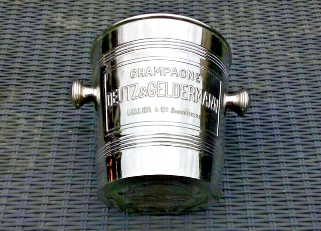 Rare Bollnger Champagne Cooler, Vasque à Champagne n Sold Pewter