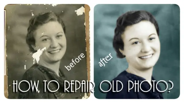 Alte Fotos restaurieren und bei Bedarf kolorieren
