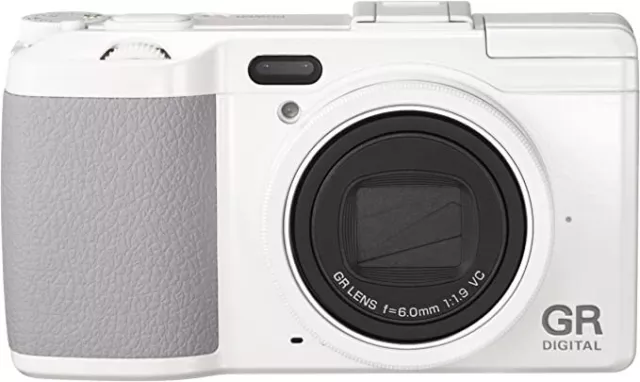 RICOH Digital Camera GR DIGITAL IV White Edition From Japan Fedex [Excellent]