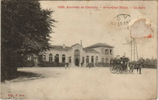 CPA ORRY-COYE ORRY-la-VILLE-COYE - La Gare (1208145)