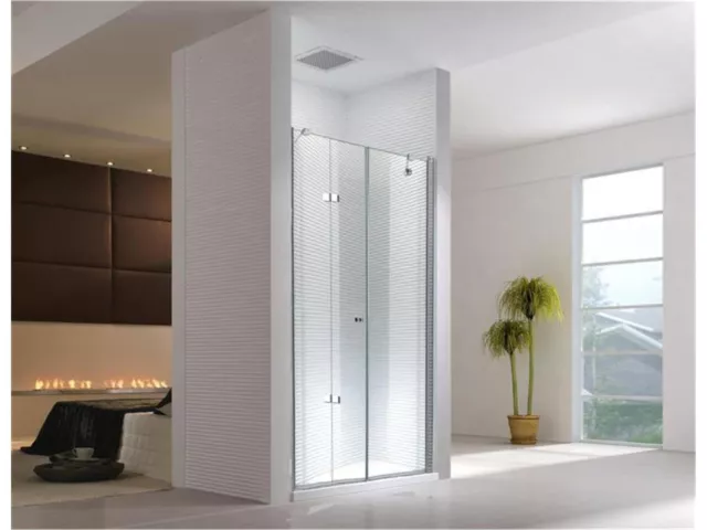 Glaszentrum Hagen - 195x195cm Porte de niche Hestia - sans bac de douche