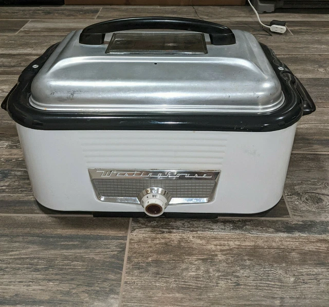VINTAGE 1950S WESTINGHOUSE Roaster Oven Electric Oven RO5411 Tested